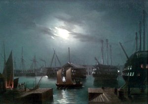 gece liman by Edoardo De Martino